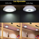 Set 3 Luces Led Inalámbricas Control Remoto!