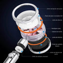 TurboShower™ 360° – Cabezal de Ducha de Alta Presión y Ahorro de Agua