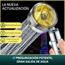 TurboShower™ 360° – Cabezal de Ducha de Alta Presión y Ahorro de Agua