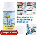 Pack x3 Limpiador Alcalino para Drenajes – Destapa WC, Duchas y Lavaplatos sin Esfuerzo