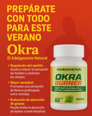 Quemador de Grasa Natural con Extracto de Okra – Control del Apetito y Digestión Saludable